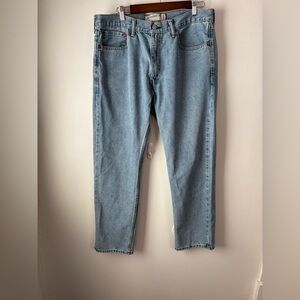 Levi's Men's Light Blue 505 Straight Jeans 36x30